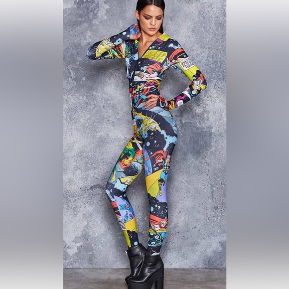 Blackmilk Thor Rainbow Bridge Small Snuggle Suit - Picture 3 of 4